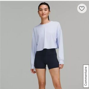 lululemon cropped tee
